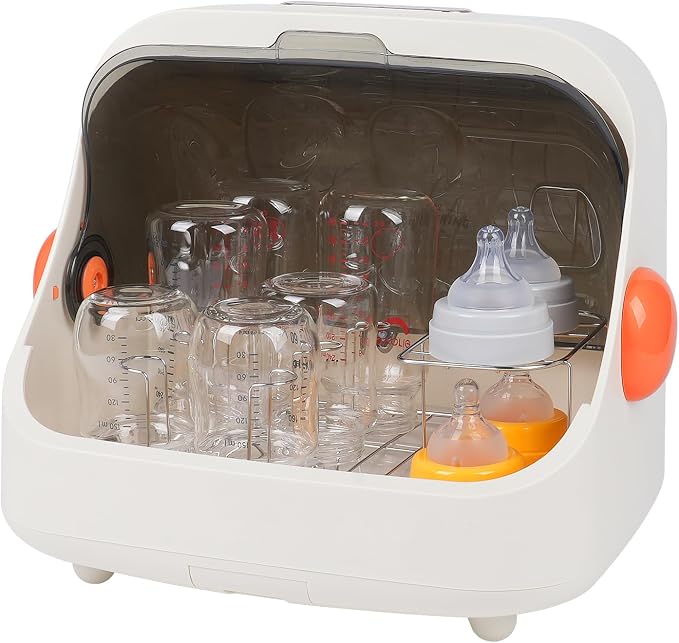 Transparent Baby Bottle Drying Rack by Nollapo