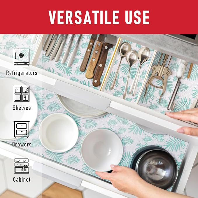 Cooyes 12 Pack Refrigerator Shelf Liners - Image 5