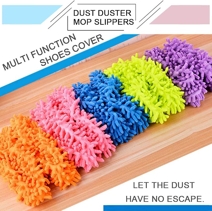 Cosywell 5 Pairs 10 PCS Mop Slippers - Image 4