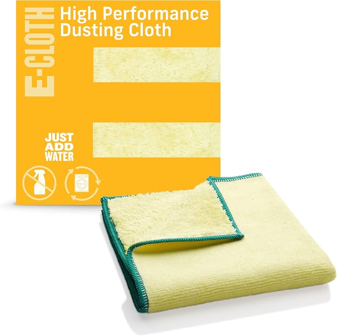 E-Cloth High Performance Dusting Cloth, Reusable Premium Microfiber Cloth by E-Cloth
