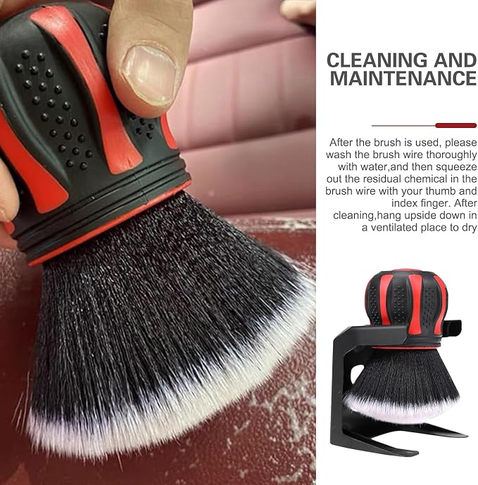 Car Detailing Brush, Ball-Shaped Cleaning Brush - Image 5