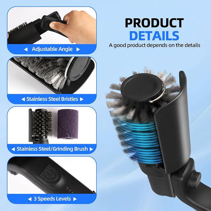 Cordless Electric Grill Brush - Image 4