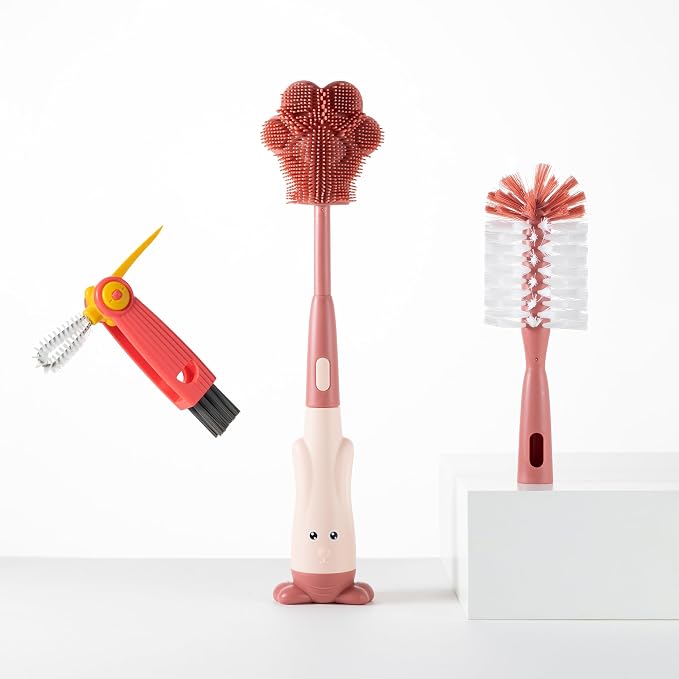 Chemimoso Cup Cleaning Brush, Silicone Baby Bottle Brush by Unknown