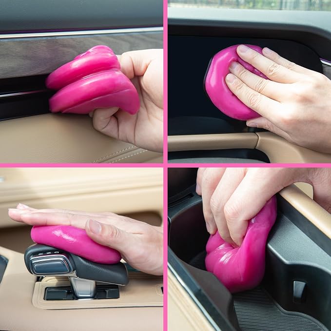 ASFSKY Reusable Cleaning Gel for Car Interior, Keyboard & Home – 5 Pack - Image 8