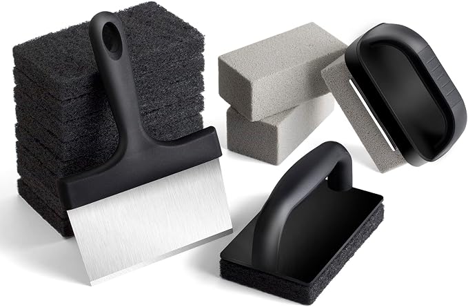 Blackstone Griddle Cleaning kit 16 Pcs, Heavy Duty Grill Cleaning Stone Bricks - Image 9
