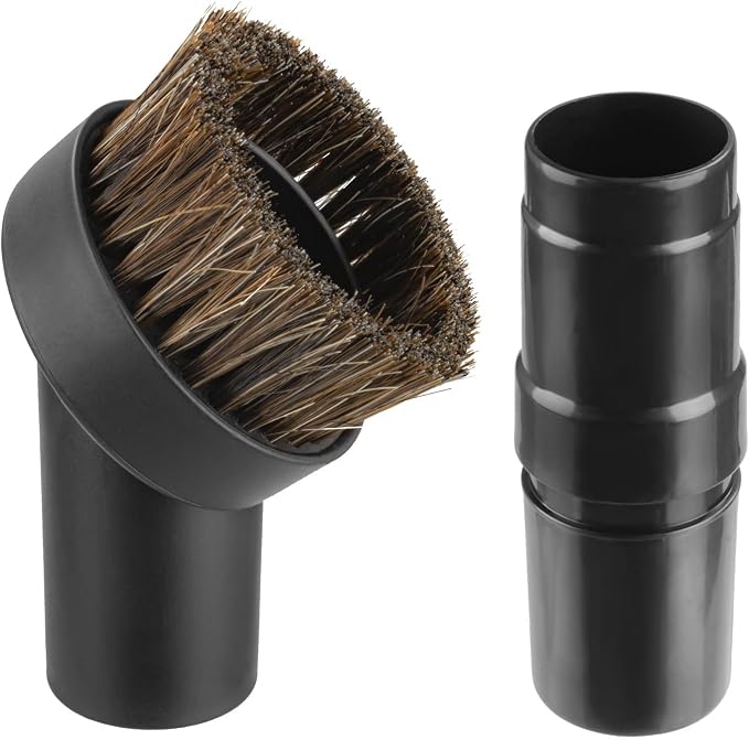 25mm Horse Hair Round Dust Brush, 1.25" Vacuum Brush Attachment - Image 8