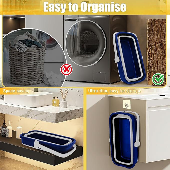 Collapsible Mop Bucket for Cleaning - Image 4