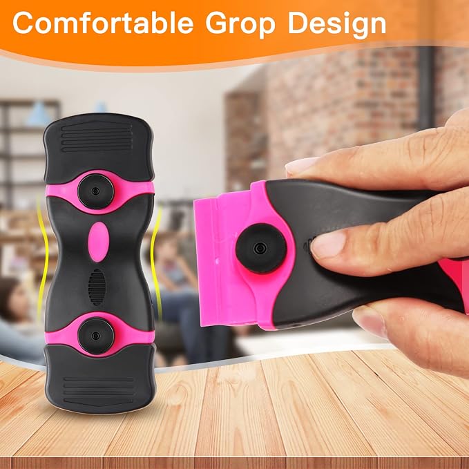2PACK Razor Blade Scraper, 2-in-1 Scraper Tool - Image 7