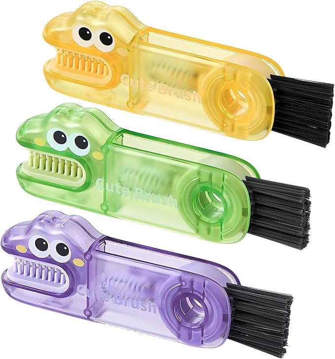 3 in 1 Cup Lid Gap Cleaning Brush Set, Cup Lid Gap Bottle Cleaner Home Kitchen by Unknown