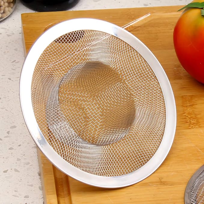 Kingrol 50 Pack Stainless Steel Sink Strainer, 2-3/4 Inch Slop Basket Filter - Image 6