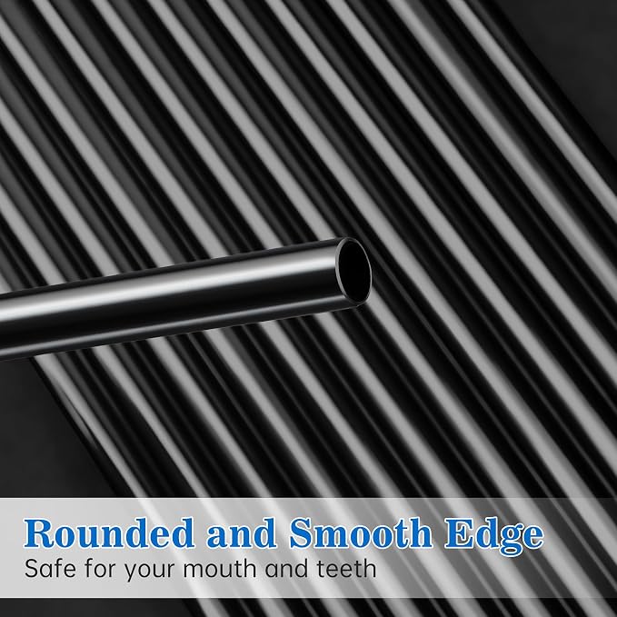 Tomorotec 11 Inch Stainless Steel Reusable Drinking Straws 14PCS & 2 Cleaning - Image 8
