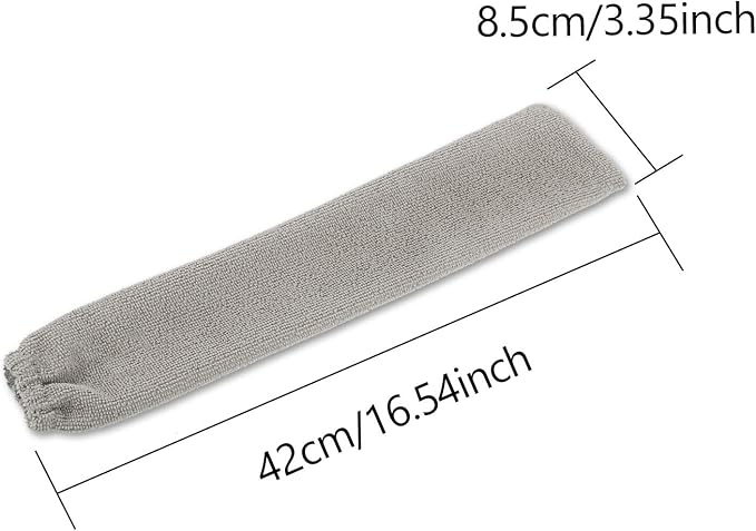6 Pcs Retractable Gap Dust Cleaner Cloth Reusable Microfiber Dusting Cloth - Image 2