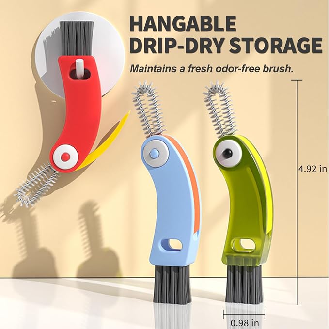 3 in 1 Cup Lid Gap Cleaning Brush Set - Image 7