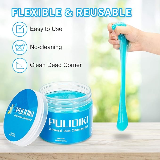 PULIDIKI Car Cleaning Gel Car Clean Putty, Universal Car Interior Cleaner Slime - Image 6