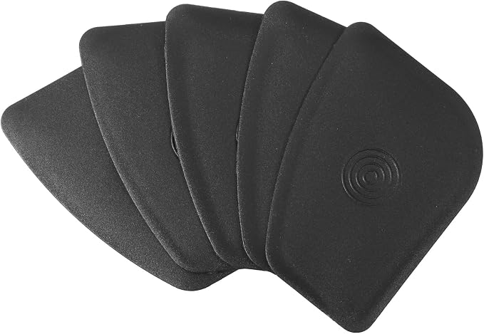 Pan Scraper Tool 5 Pack Plastic Pot Scraper Dish Scrapers by salbsever