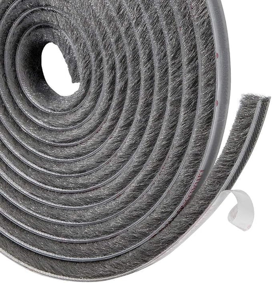 TORRAMI Felt Weather Stripping Seal Tape 11/32 inch x 11/32 inch x 16 ft by TORRAMI