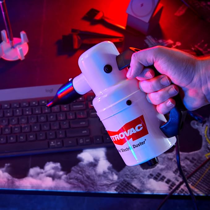 DataVac Computer Duster & Cleaner Super Powerful Electronic Dust Blower - Image 3