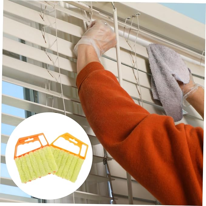 2Pcs Window Blinds Cleaning Brush Durable Handheld Cleaner - Image 8