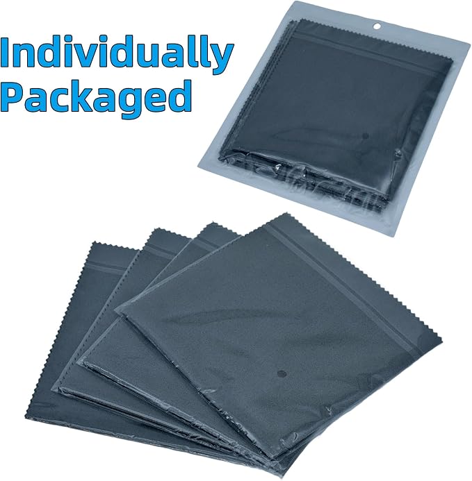 4 Pack Microfiber Gun Cleaning Cloth, Reusable Microsuede Cleaning/Polishing - Image 5