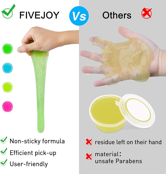 Car Cleaning Gels 4-Pack, Car Cleaning Putty Universal Auto Detailing Tools Car - Image 5