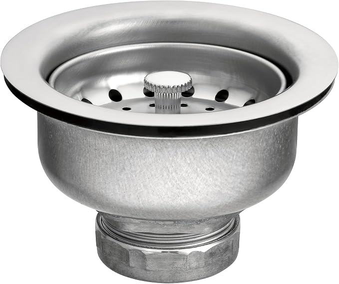 Moen 22037 3-1/2 Inch Drop-In Basket Strainer by Moen