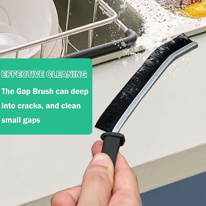 5 Pcs Crevice Cleaning Brush Multifunctional Hard Bristle Gap Cleaning Brush - Image 6
