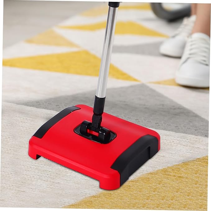1Set Adjustable Height Manual Carpet Sweeper - Image 6