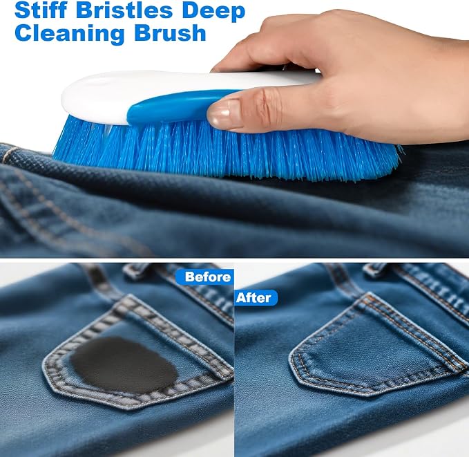 6.3" Multi Purpose Heavy Duty Scrub Brush - Image 5