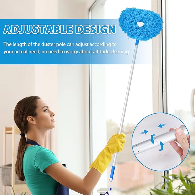 Ceiling Fan Cleaner Duster High Ceiling Extended Fan Blade Cleaner from 13 to - Image 3