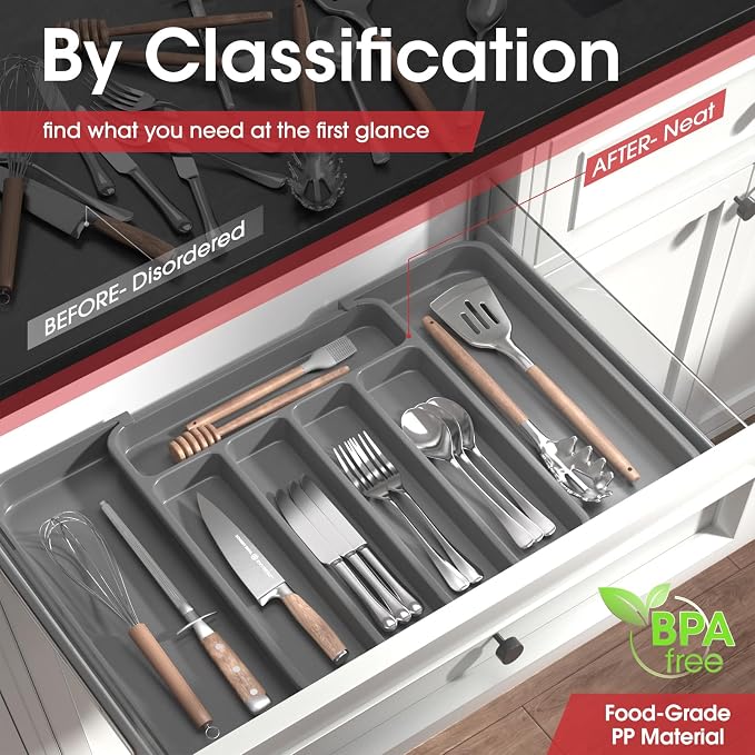 Aujen Silverware Organizer - Image 2