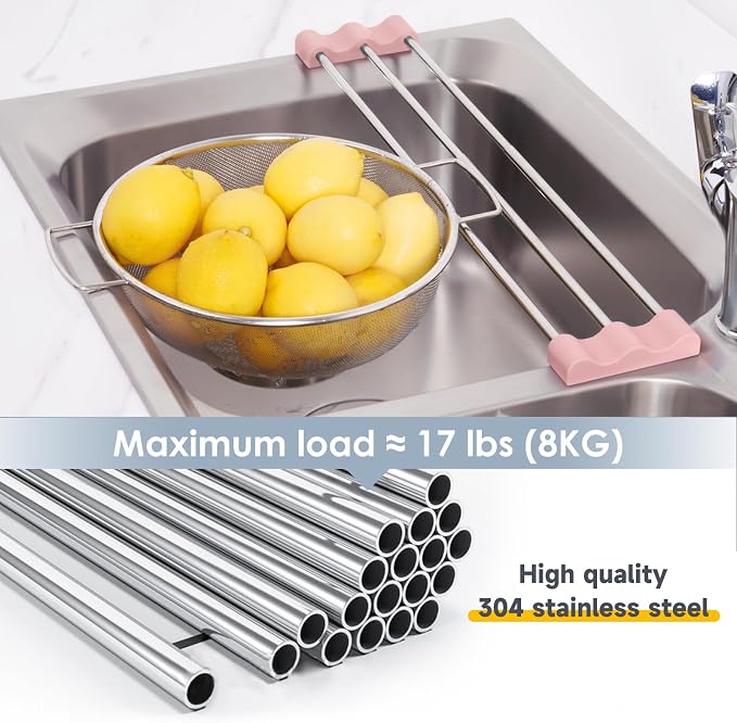 Tomorotec Adjustable Over-The-Sink Kitchen Rack - Image 2