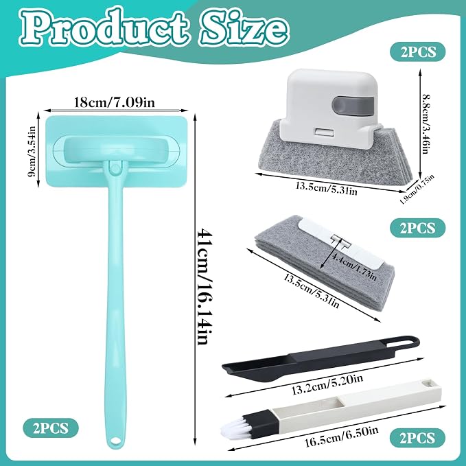 Detachable Window Screen Cleaner Tool - Image 2