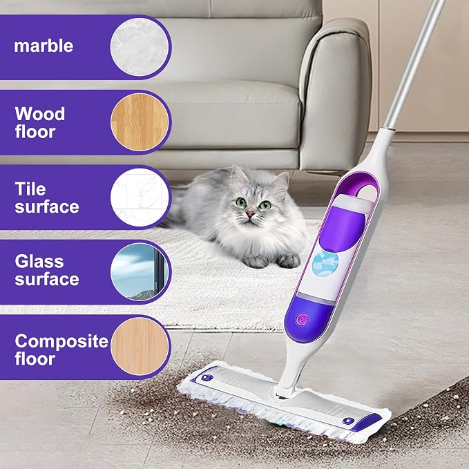 5X Cleaning Power Mop Pads Compatible - Image 4