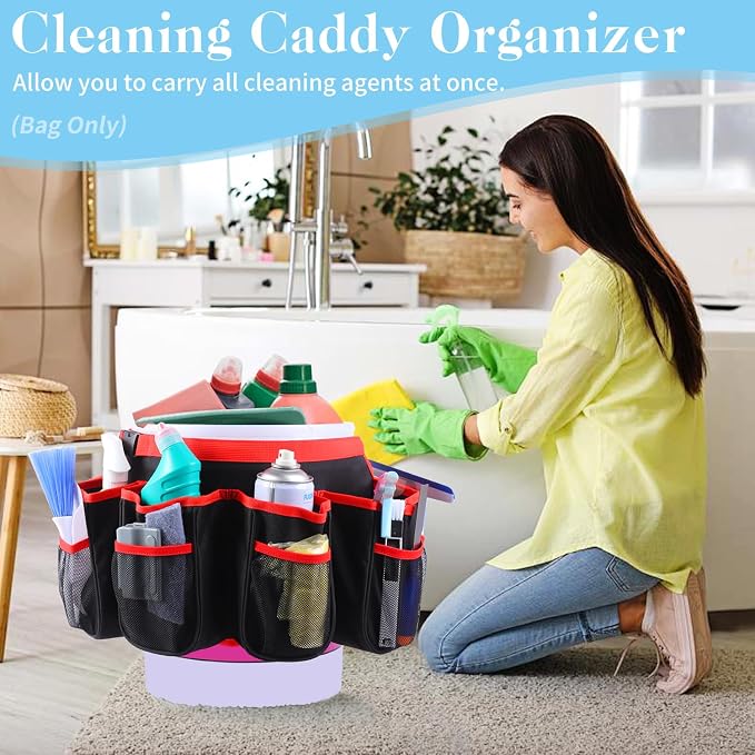 Portable Bucket Cleaning Tool Organizer, 5 Gallon Bucket Holder Cleaning - Image 6