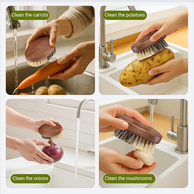 Fruit & Vegetable Cleaning Brushes - Image 6