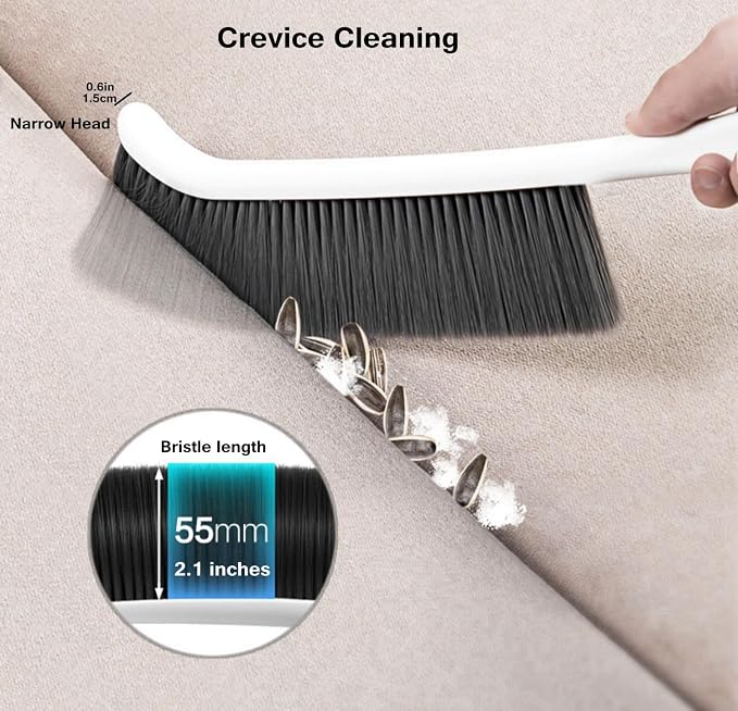Dust Brush, Cleaning Tight Spaces/Bed/Couch/Drafting/Clothes/Upholstery/Art - Image 2