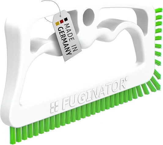 Fuginator Scrub Brush for Tile and Grout: Stiff Nylon Bristle Scrubbing Brush by Fugenial