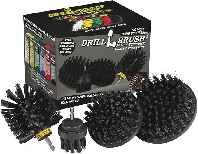 Drillbrush BBQ Grill Cleaning Kit by Drillbrush