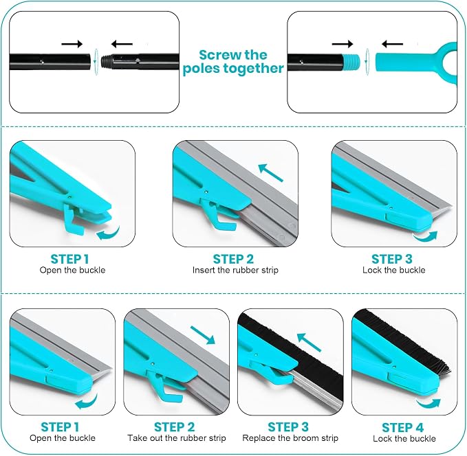 MAVRIZ Air Broom for Dust, Silicone Broom - Image 7