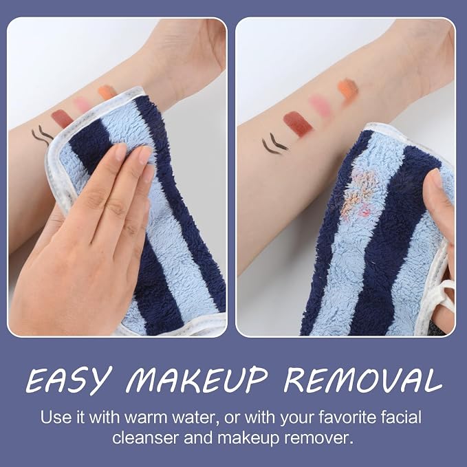 SINLAND Microfiber Facial Cloths Fast Drying Washcloth 8inch x 8inch Absorbent - Image 5