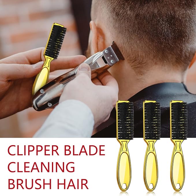 Patelai 12 Pcs Barber Clipper Brush Blade Trimmer Cleaning Brush - Image 3