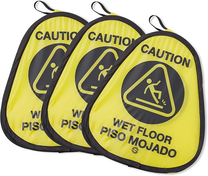 Dryser 3-Pack 16" Pop-up Caution Wet Floor Signs - Image 4