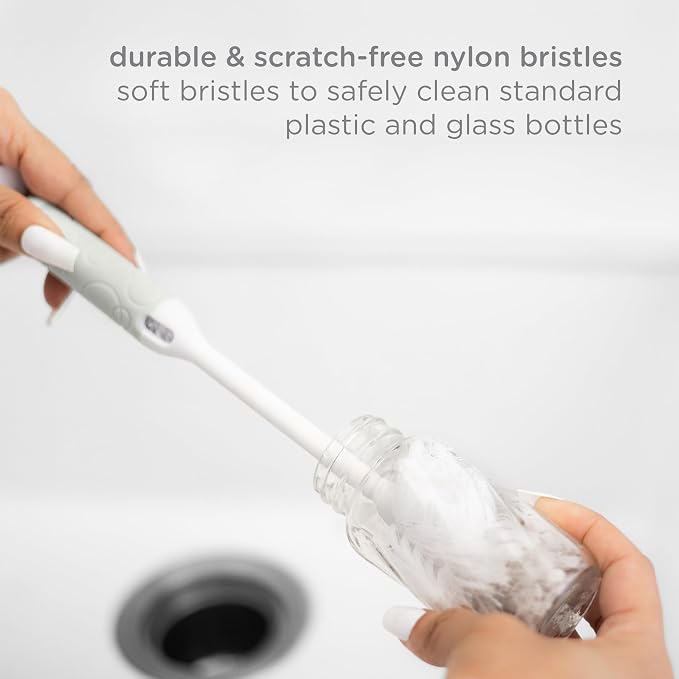 Ubbi Deluxe Baby Bottle Cleaning Set Includes a Nipple Brush - Image 4