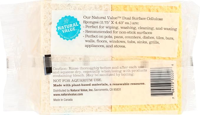 Natural Value Sponges, 4 Ct - Image 2