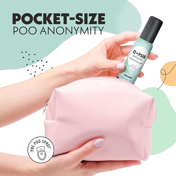OOPSIE POOPSIE Wild Mint Before & After You Go Toilet Spray 2oz - Image 4