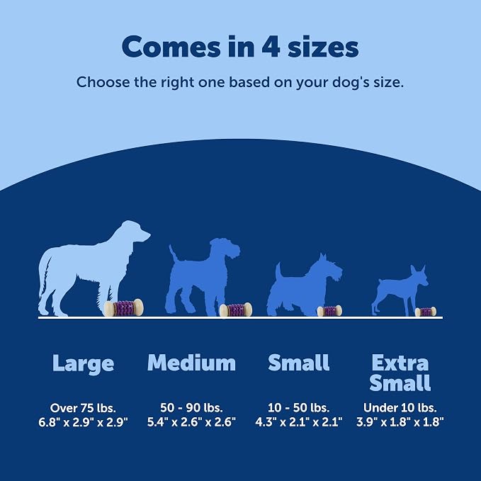 PetSafe Busy Buddy Nobbly Nubbly Treat Holding Dog Toy – Strong Chewers – - Image 5