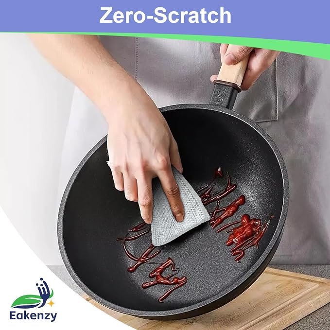 Non Scratch Wire Dishcloth, Steel Cloth - Image 5