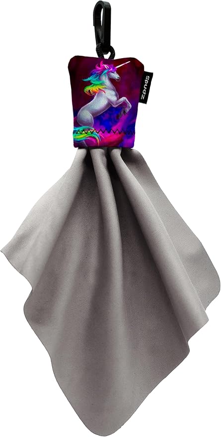 SPUDZ Classic Microfiber Lens Cleaner – Clip-On Pouch, Washable – by ALPINEINNOVATIONS