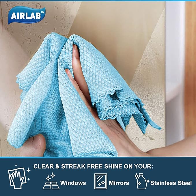 Streak Free Miracle Cleaning Cloths Easy Clean Nanoscale, Microfiber Polishing - Image 5