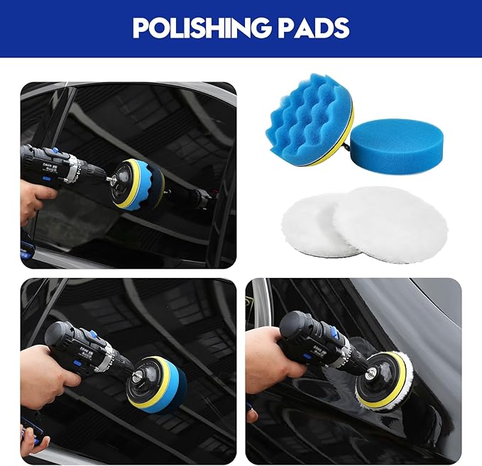 42Pcs Car Detailing Kit, Car Detailing Brush Set, Car Wash Cleaning Kit - Image 8